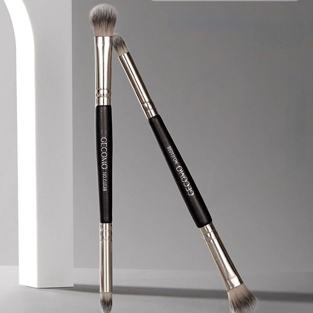 Cọ Trang Điểm Phấn Mắt Hai Đầu Lông Mềm Chất Lượng Cao Không Lem