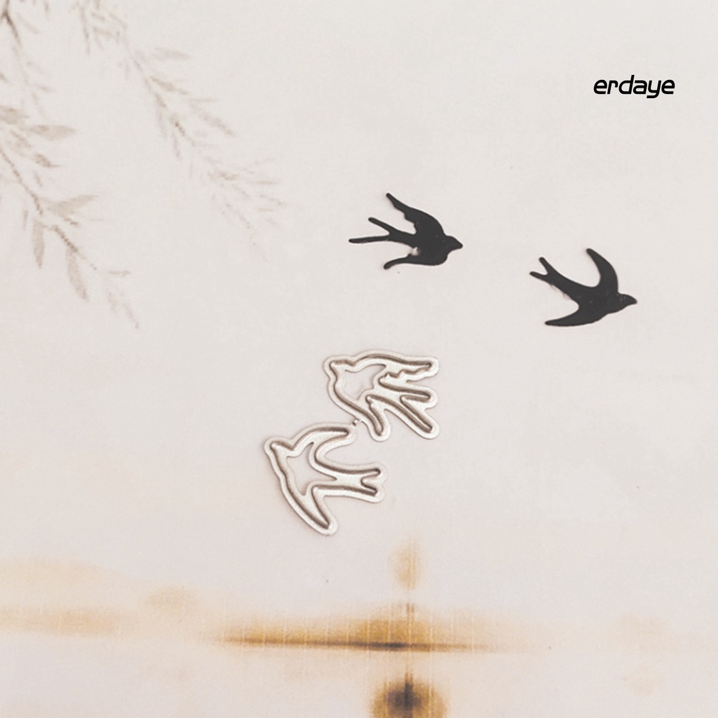 Khuôn cắt giấy làm từ thép carbon hình chú chim trang trí sổ nhật ký đẹp mắt