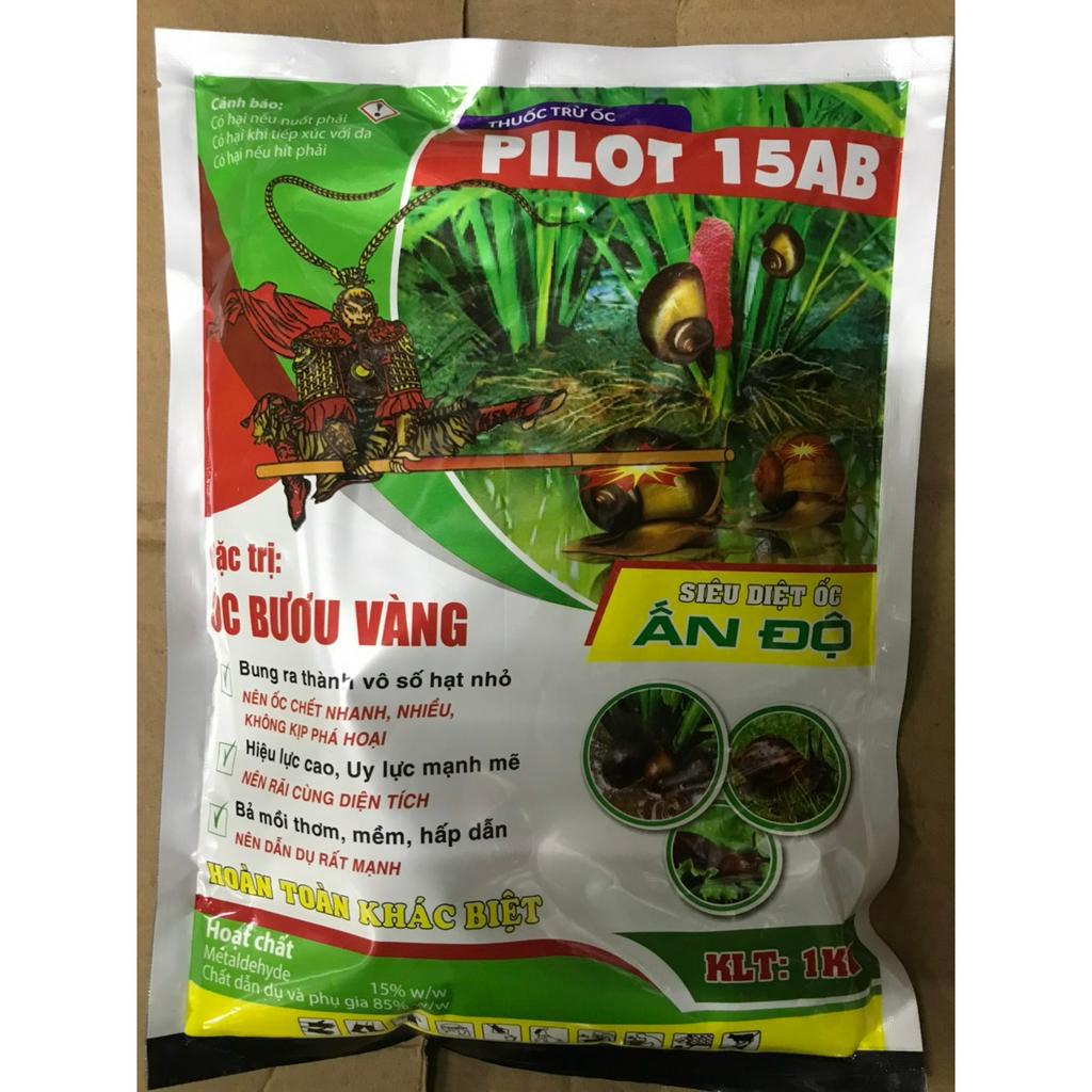 Diệt Trừ ốc dạng rải Pilot 15AB Ốc rải 15GR Metaldehyde 15% w/w Diệt trừ ốc bươu vàng,  AgriHG