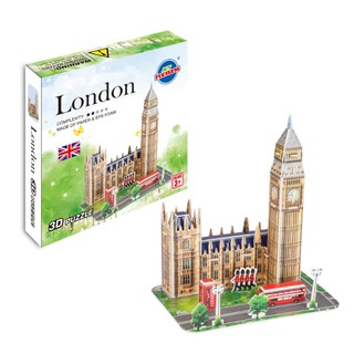 Mô hình lắp ghép CUBIC FUN - Tháp đồng hồ Big Ben (Anh)