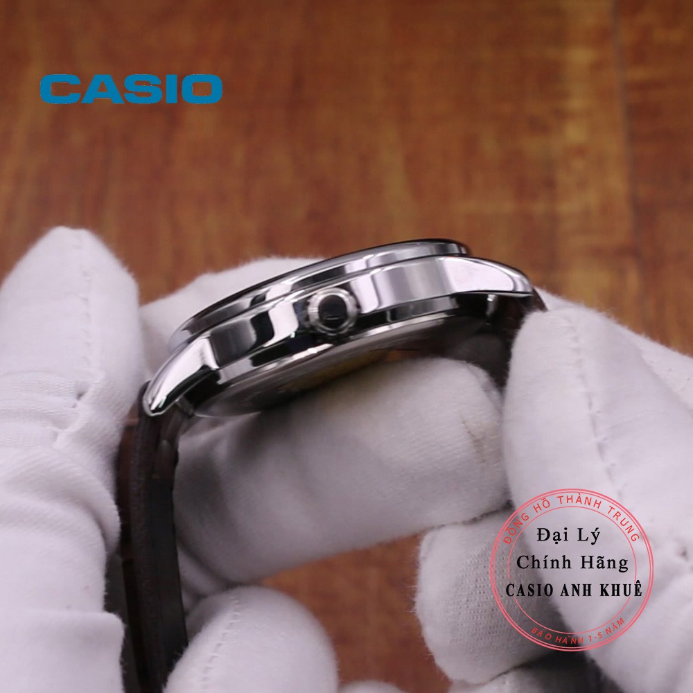 [Mã FARSBR243 giảm 15% đơn 249K] Đồng hồ nam Casio MTP-V002L-7B2UDF dây da