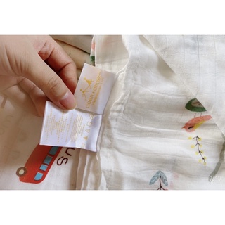 KHĂN ADEN SỢI TRE 2 LƠP CHO BÉ