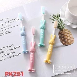 [SET 4] BÀN CHẢI ĐÁNH RĂNG TRẺ EM HÌNH THÚ