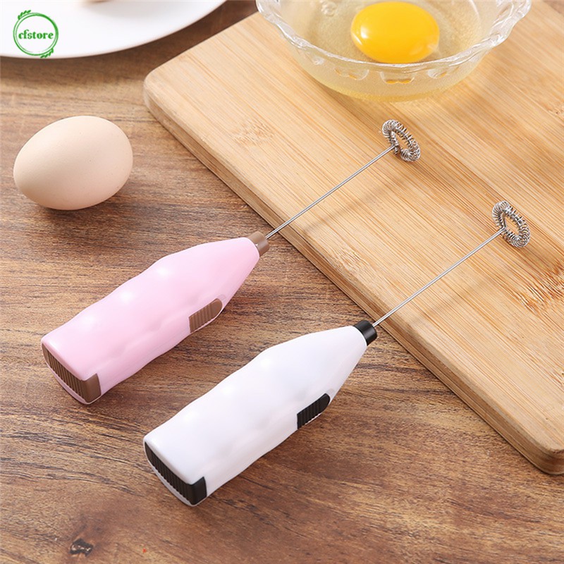 Dụng cụ khuấy tạo bọt cà phê mini cầm tay bằng thép không gỉ
