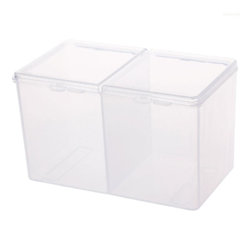 [Hàng mới về] Hộp đựng bông tẩy trang/ phấn trang điểm tiện dụng