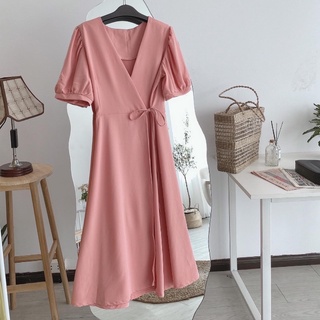 váy buộc vạt