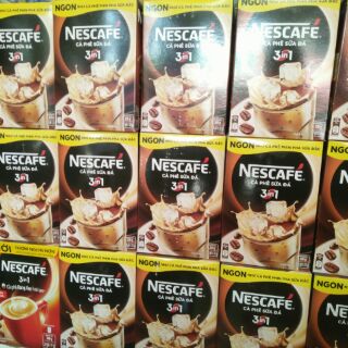 Cà phê sữa đá Nescafe 200g (10gói x 20g)