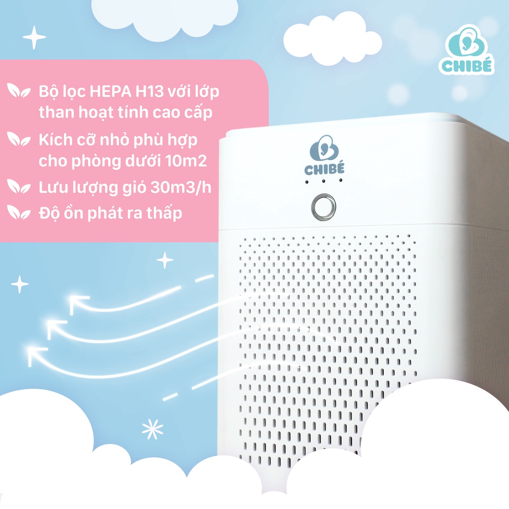 Máy Lọc Không Khí Mini CHIBE