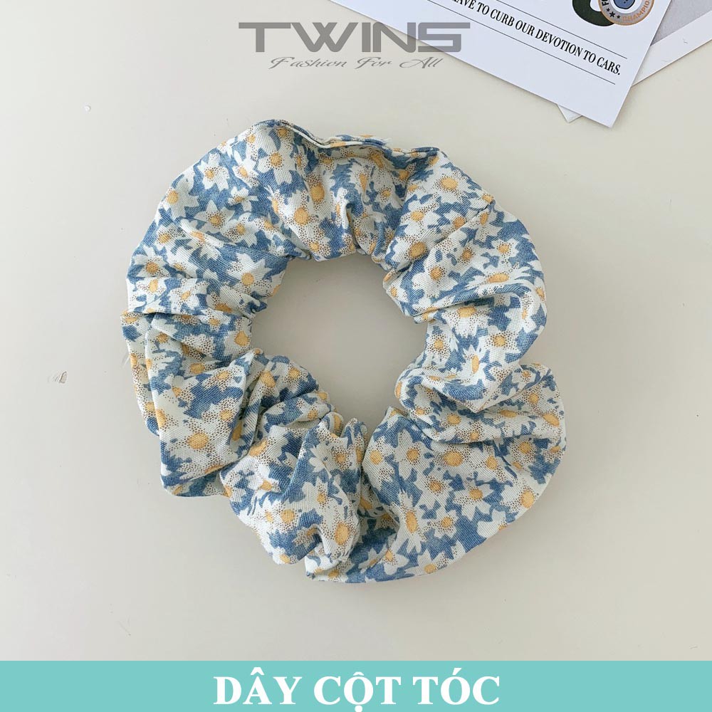 Dây cột tóc, buộc tóc scrunchies SD205 dễ thương, cute, xinh đẹp phong cách Hàn Quốc làm phụ kiện tóc thời trang cho nữ