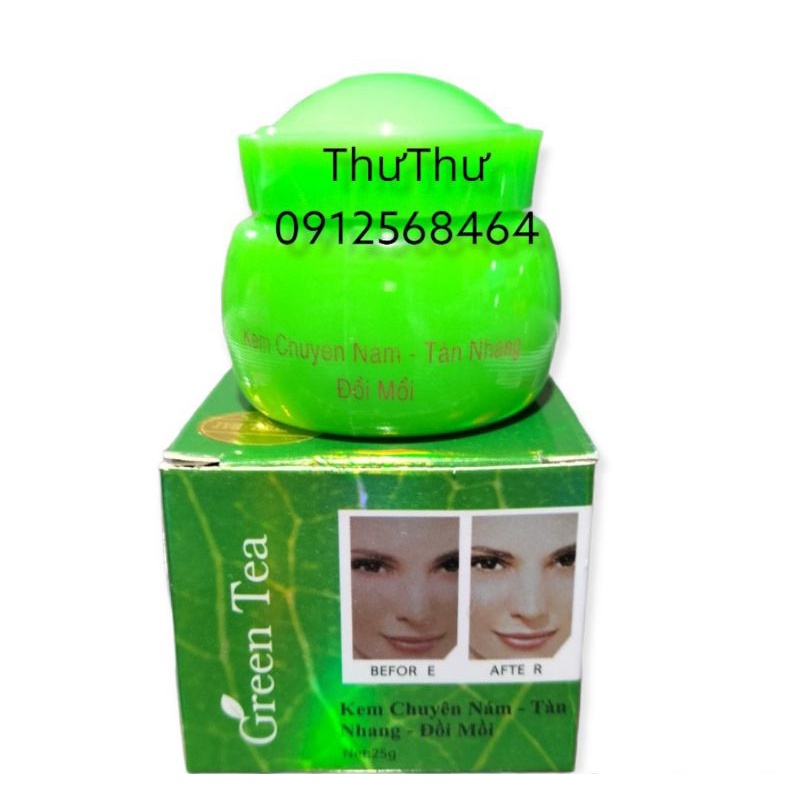 Kem Trà Xanh Green Tea Chuyên Nám Tàn Nhang Đồi Mồi 25g
