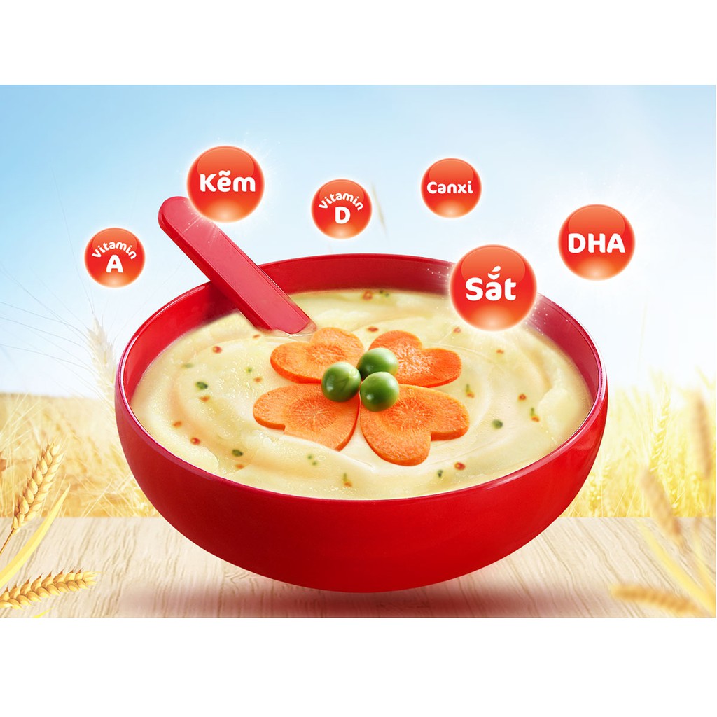 Bột ăn dặm Nestle Cerelac đủ vị 200g