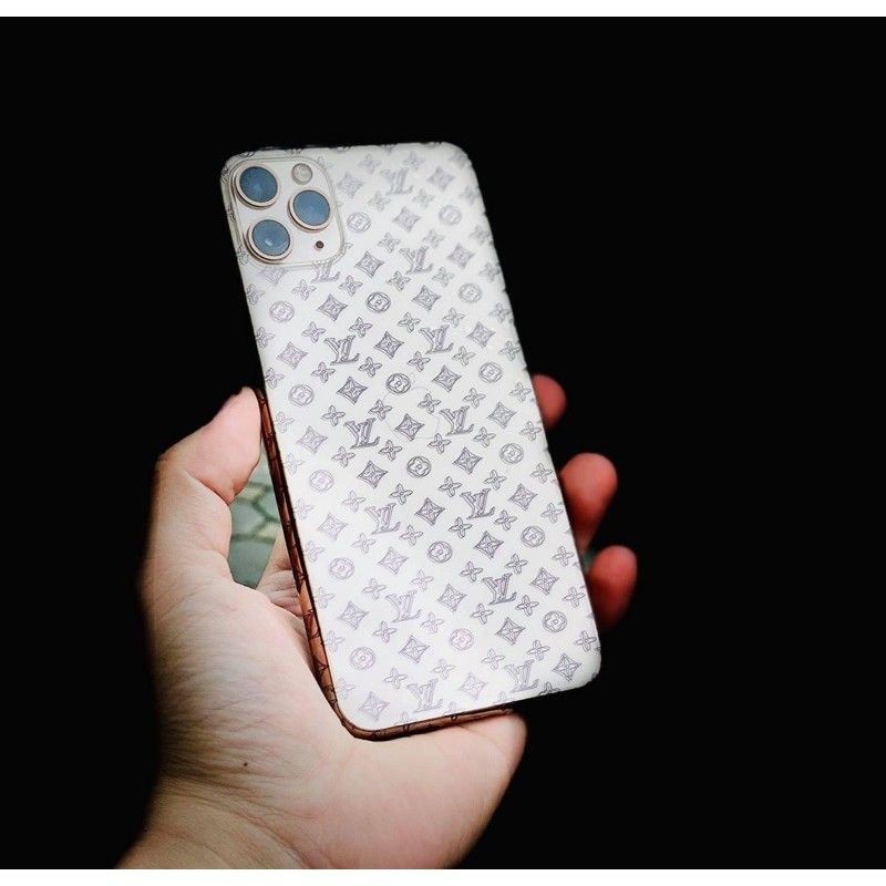 Miếng Dán PPF Film mặt sau chữ LV,GUCCI,VERSACE cho iPhone 7plus/8plus/X/xs/XR/XS MAX/11/11 PRO MAX/12/12 PRO/12 PRO MAX