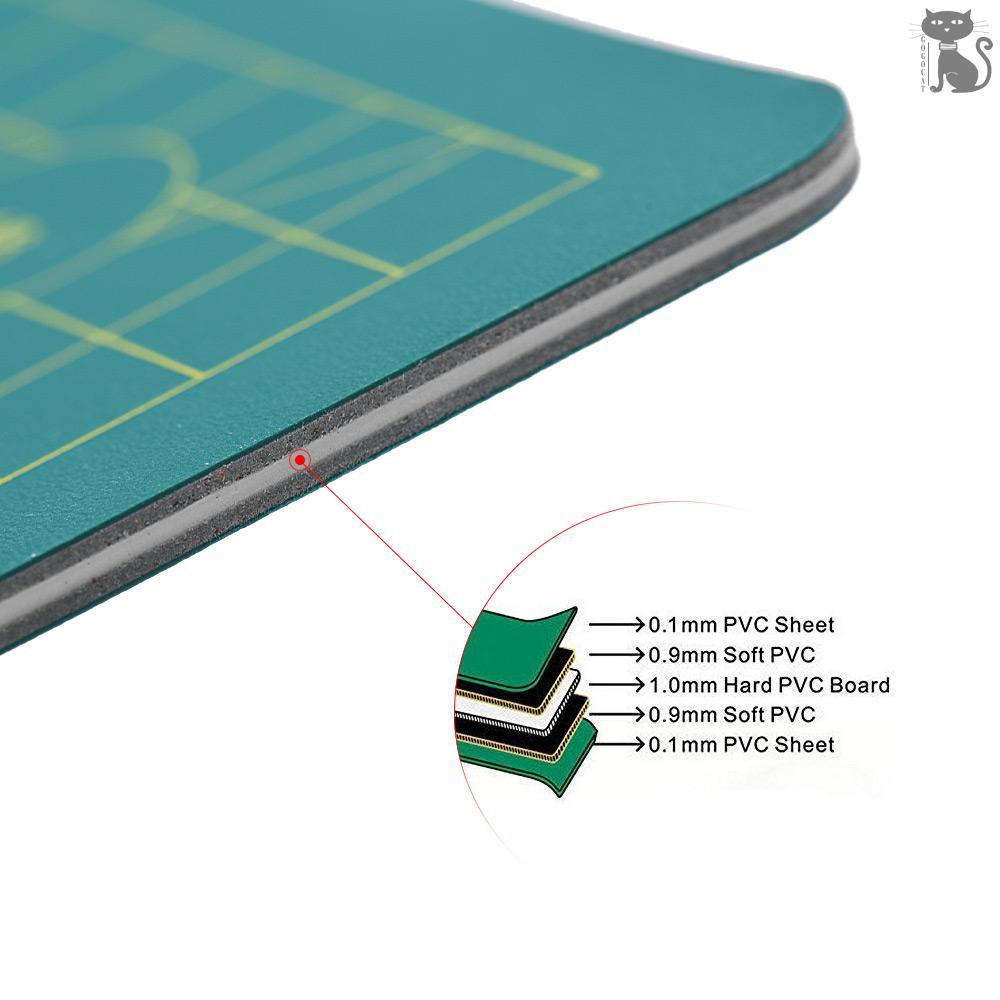 §COD  NDK Self-Healing Rotary Cutting Mat Professional Double Sided 5-Ply Cutting Mat with Max Healing for Cropp | BigBuy360 - bigbuy360.vn