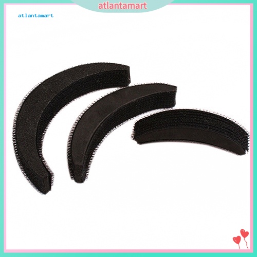 Cá Tuyết| Set 3 Miếng Đệm Hỗ Trợ Làm Phồng Tóc Tiện Lợi