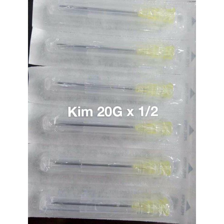 Đầu kim tiêm y tế tiệt trùng  từ số 18 đến 26