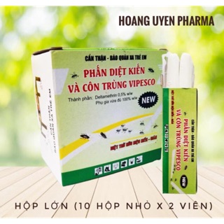 Phấn diệt kiến, côn trùng Vipesco New - Hộp lớn