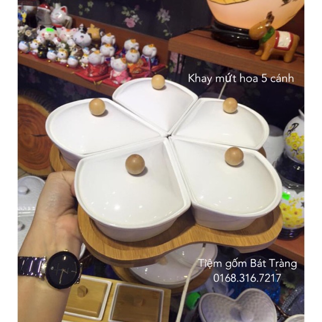 Khay mứt kẹo tết