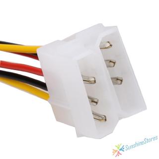 Bộ 10 Đầu Chuyển Đổi Từ Cổng Molex (4 Pin) Sang Pci-E (6 Pin)