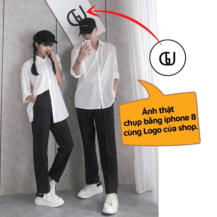 Áo Sơ Mi Dài Tay Dáng Rộng Hàn Quốc, Vải Kate Mềm Mịn Thích Hợp Cho Đi Học, Đi Làm, Đi Chơi GUF | BigBuy360 - bigbuy360.vn