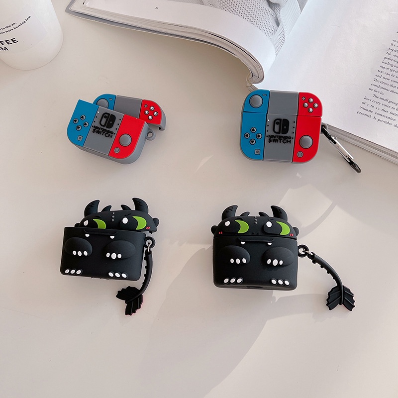 Vỏ bảo vệ hộp tai nghe Case airpods 3 không dây mẫu mới siêu dễ thương - chất liệu silicone mềm dẻo