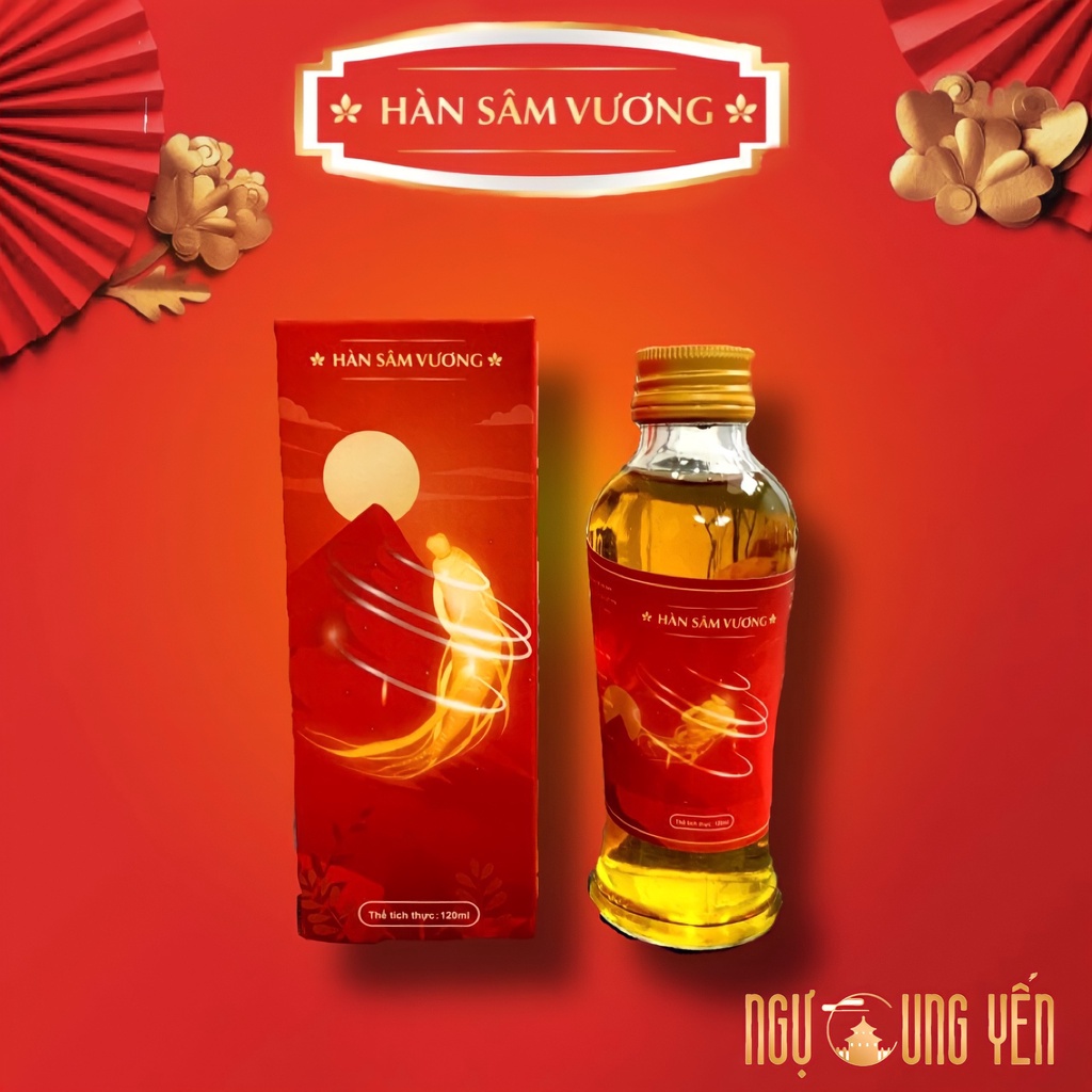 Nước Sâm Nguyên Chất Cao Cấp Bổ Dưỡng Ngự Cung Yến - Quà Tặng Biếu Chai 120ml