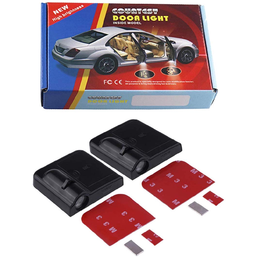 2PCS Wireless Car Door LED Courtesy 