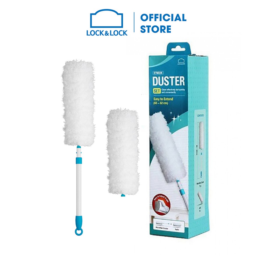 [Mã LIFEHL25 giảm 10% đơn 350K] Bộ Cây Lau Bụi Đa Năng Lock&amp;Lock Microfiber Duster [ETM226]