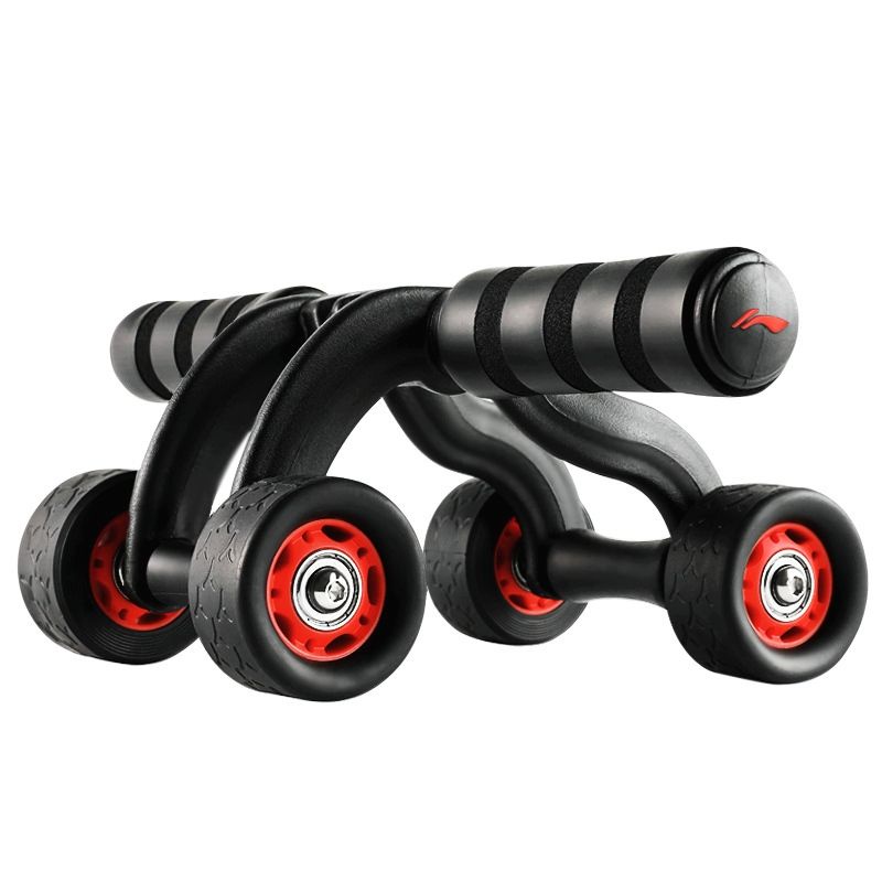 Con lăn chính hãng Lining tập bụng, tập thể hình 4 bánh