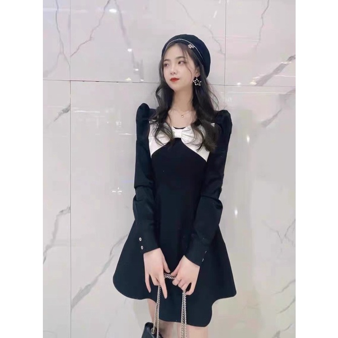 Đầm Peace Bird phối nơ