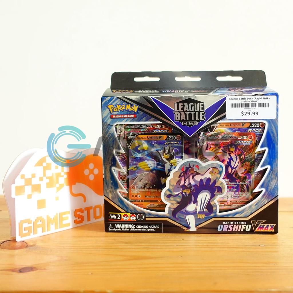 Bài Pokemon TCG Rapid Strike Urshifu VMAX League Battle Deck Ready to Play Deck phiên bản tiếng Anh POKTCGUSLTH05