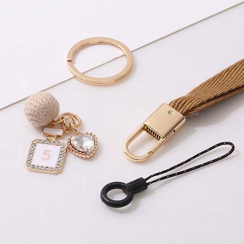 SOMEDAYZL Dây Đeo Điện Thoại / Chìa Khóa / Thẻ ID Dạng Dệt Cho Nam Nữ