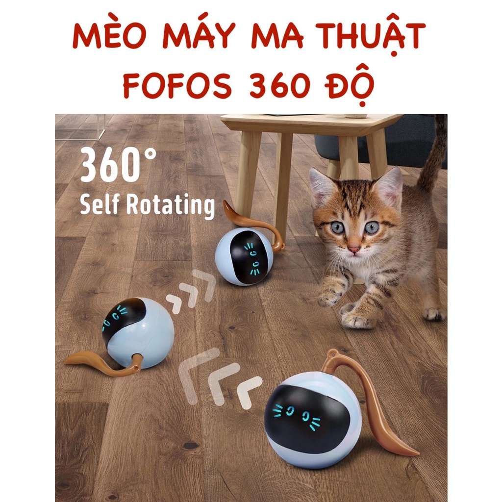 💗 MÈO MÁY MA THUẬT FOFOS 💗 TĂNG CƯỜNG KHẢ NĂNG IQ - NHẠY BÉN