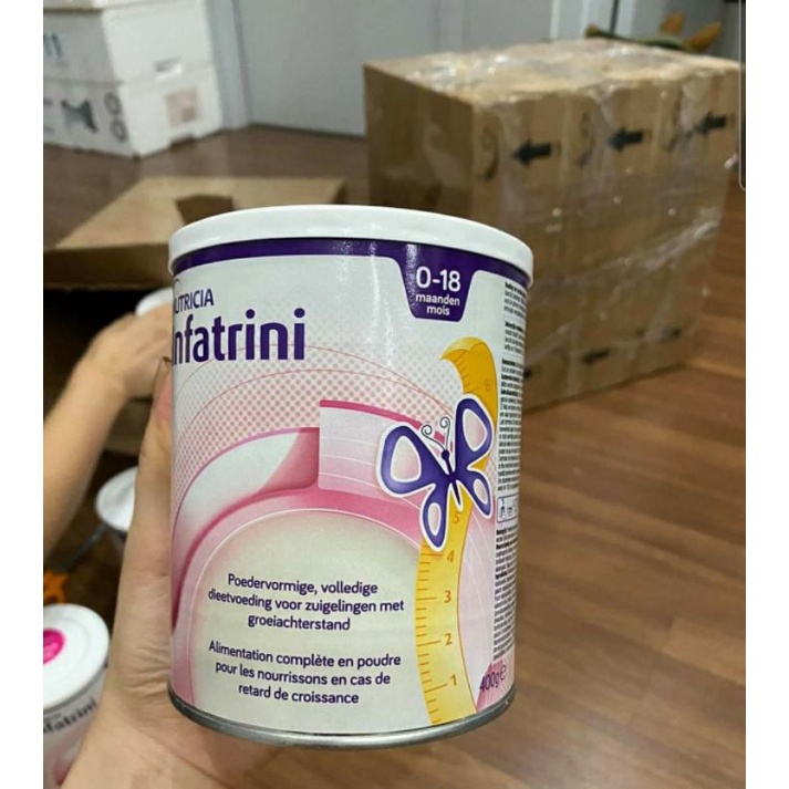 sữa NUTRICIA  infatrini 400g tăng cân vô địch