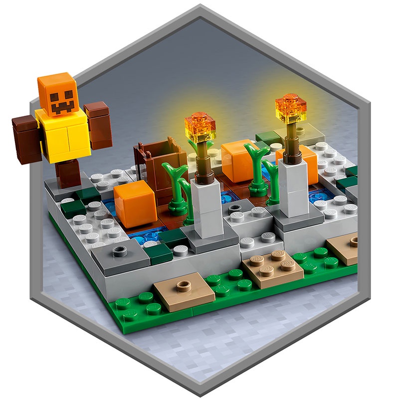 Đồ Chơi LEGO MINECRAFT Ngôi Làng Bỏ Hoang 21190 (422 chi tiết)