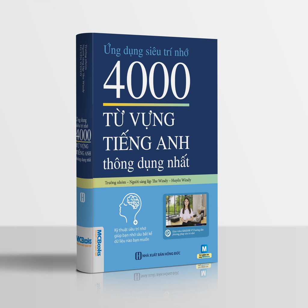 Sách - Ứng dụng siêu trí nhớ 4000 từ vựng tiếng Anh thông dụng nhất