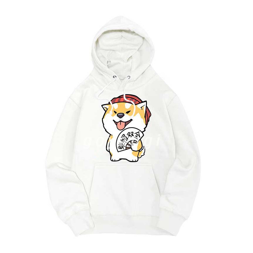 Áo hoodie  Cute Chó Mèo Oversize phong cách hàn quốc