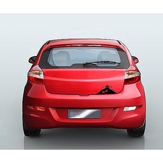 Decal dán trang trí hình đôi mắt nhìn trộm