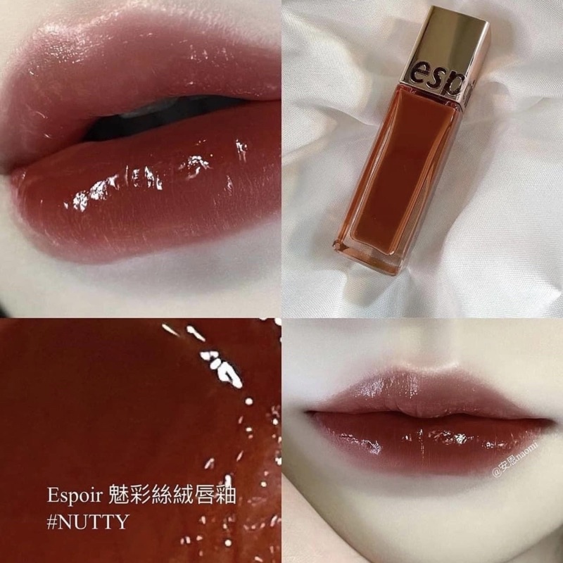 Son tint Espoir Lip Tint Shine màu Nutty & Vampy