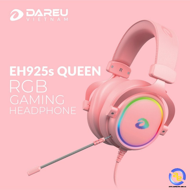 Tai nghe DareU EH925s Queen Pink 7.1 RGB | BigBuy360 - bigbuy360.vn