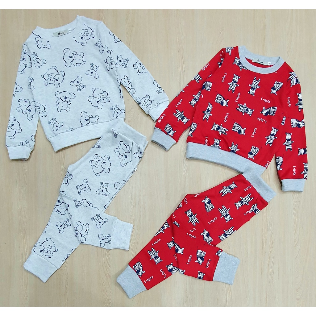 BỘ DÀI THUN COTTON BÉ TRAI NHIỀU MẪU CHO BÉ 9-28KG