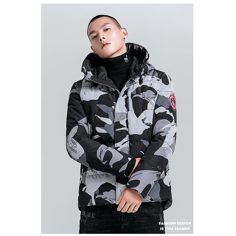 Áo khoác phao siêu dày ấm áp