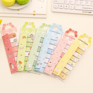 Giấy note chặn trang nhiều hình ngộ nghĩnh