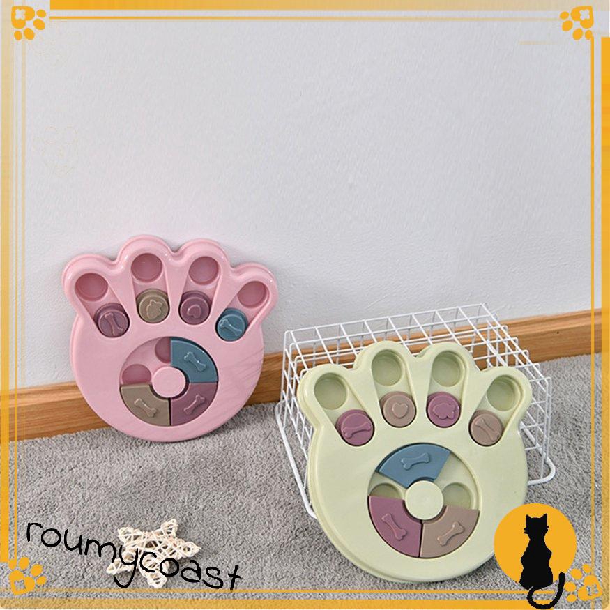 Poodle Dog Turntable Eating Puzzle Anti-cricket Food Bowl Pet Toy Slow Food  Anti-eating Slow Dog Bowl Pet Toy