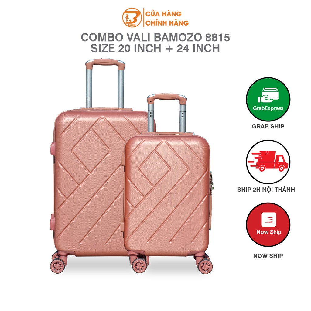 Bộ 2 Vali du lịch Bamozo 8815 Size 20/24 inch