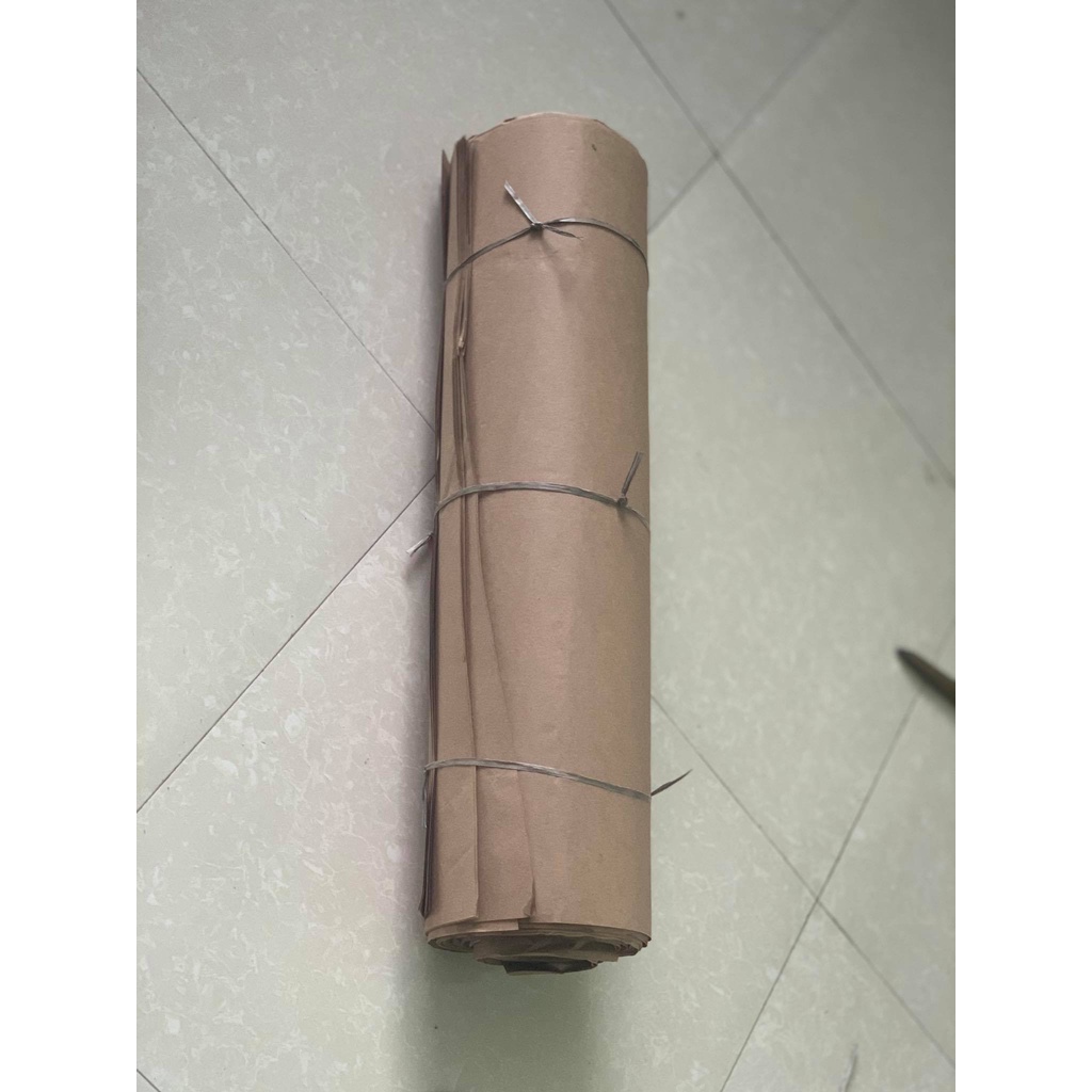 Bán sỉ 1 kg giấy xi măng kraft hay giấy gói hàng cắt ra tương đương 28  tờ khổ 60 cm x 40 cm giá chỉ 20.000 d