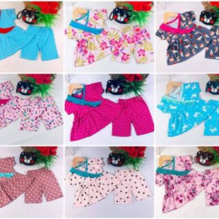 Combo  sét bộ cotton hè cho bé