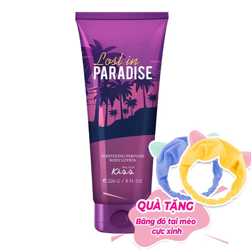 Sữa Dưỡng Trắng Da Toàn Thân Hương Nước Hoa Malissa Kiss 226g-Lost In Paradise