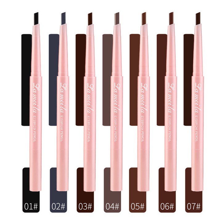 Chì Kẻ Mày 2 Đầu Lameila effect eyebrown pencil