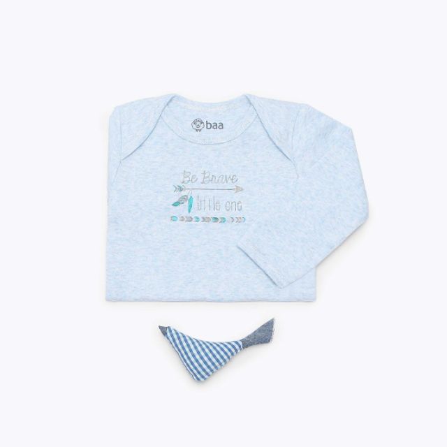 Body dài tay Baa Baby sz 0-3m