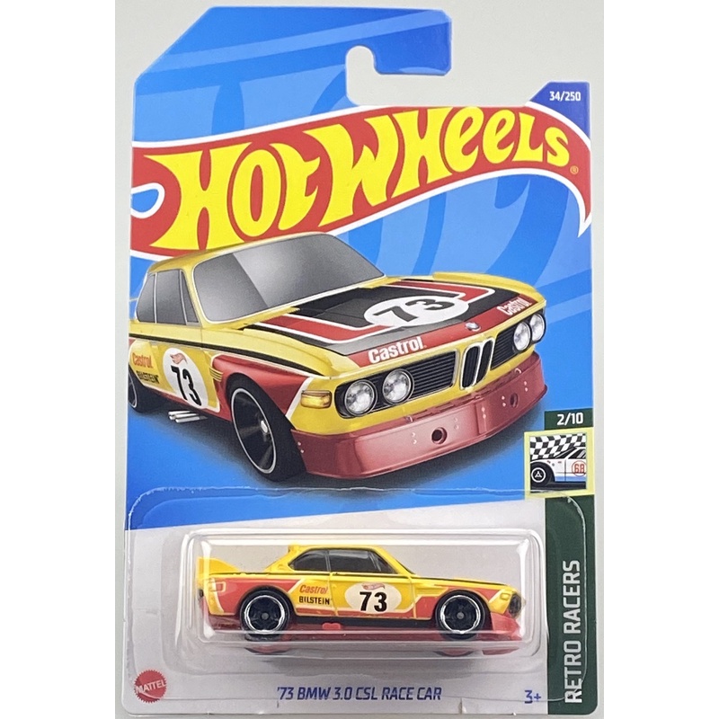 Xe mô hình Hot Wheels '73 BMW 3.0 CSL Race Car
